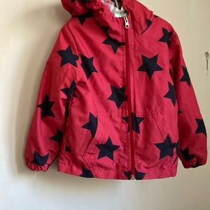 ATA’s zipper jacket NWOT for little girl size 3 pink & navy stars zipper perfect